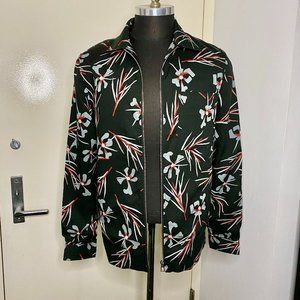 PS Paul Smith Men's Floral Print Eisenhower Jacket